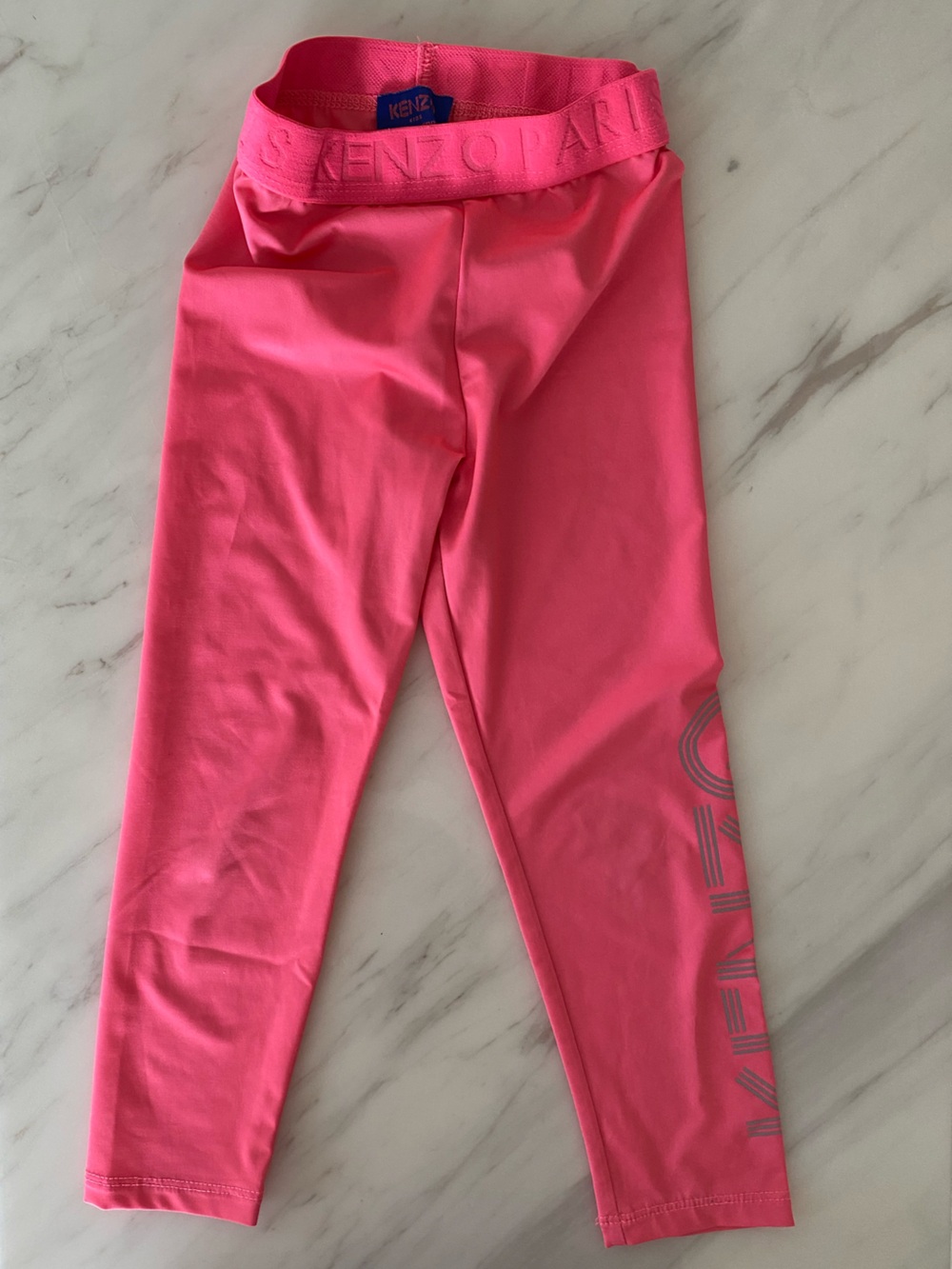 KENZO Kids Pink Logo Leggings
